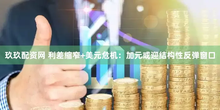 玖玖配资网 利差缩窄+美元危机：加元或迎结构性反弹窗口