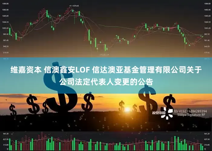 维嘉资本 信澳鑫安LOF 信达澳亚基金管理有限公司关于公司法定代表人变更的公告