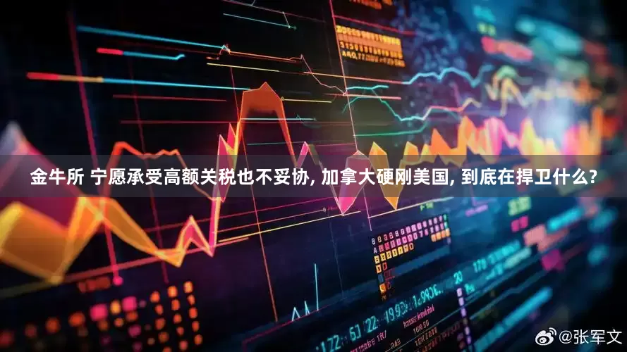 金牛所 宁愿承受高额关税也不妥协, 加拿大硬刚美国, 到底在捍卫什么?